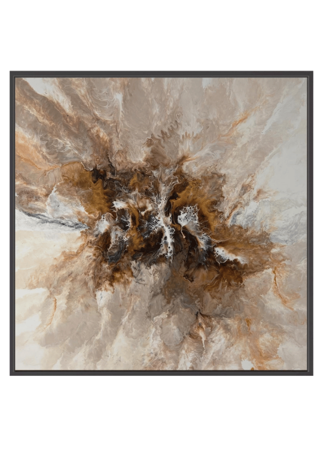 Oak Shimmer Canvas Print Artwork