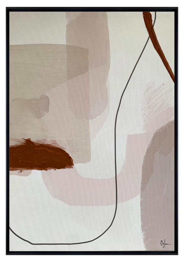 Siena Trace Canvas Artwork