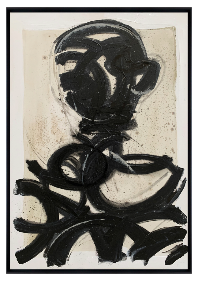 Interno Nero 1 Canvas Artwork