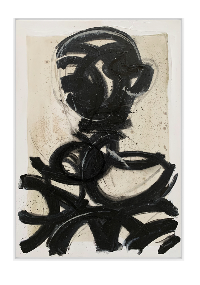 Interno Nero 1 Canvas Artwork