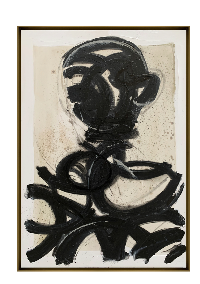 Interno Nero 1 Canvas Artwork