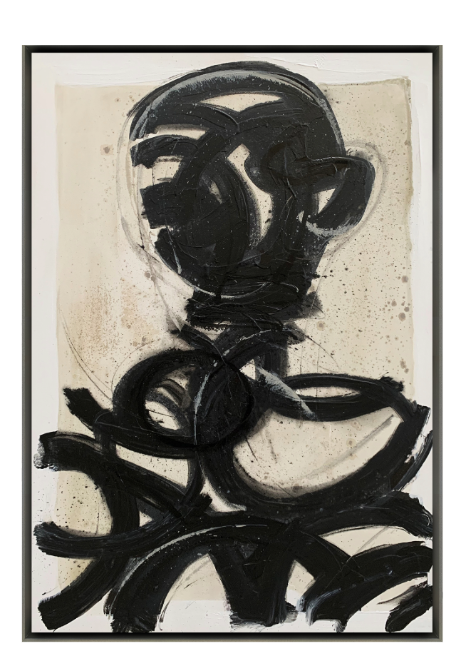 Interno Nero 1 Canvas Artwork