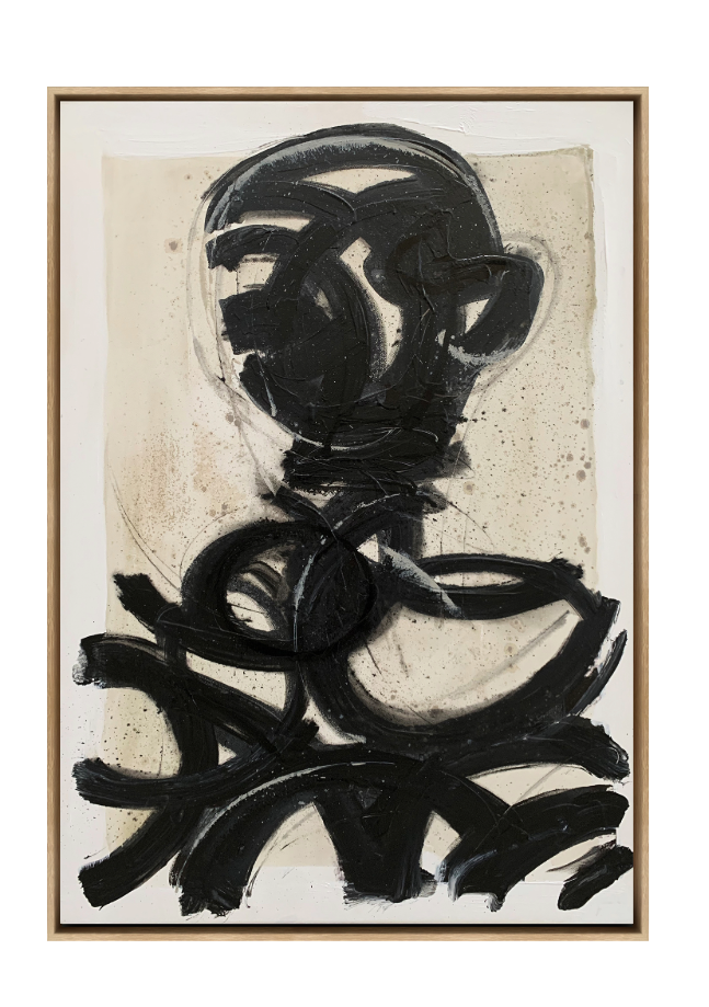 Interno Nero 1 Canvas Artwork