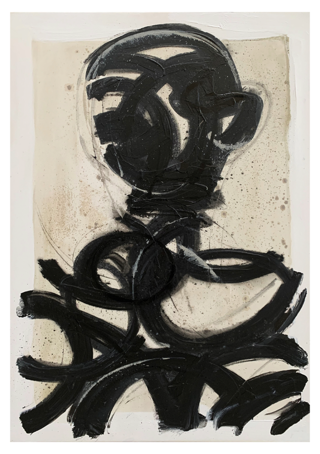 Interno Nero 1 Canvas Artwork