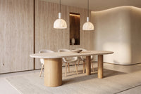The Bracciano Oval Dining Table