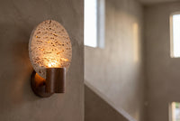 The Calice Travertine Wall Light
