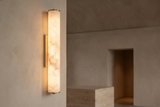 The Canna Alabaster Wall Light