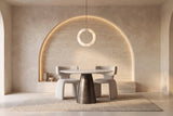 The Carrara Marble Round Dining Table