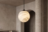 The Perla Alabaster Pendant Light
