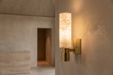 The Pilastro Alabaster Wall Light