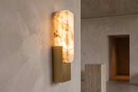 The Stele Alabaster Wall Light