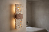 The Tassello Travertine Wall Light