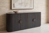 The Bevagna Fluted Marble Sideboard