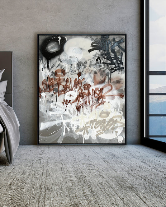 Grafico Brut Canvas Artwork