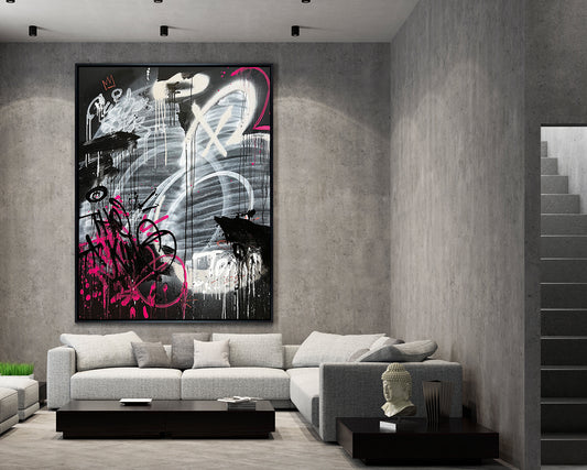 Coeur Brut Canvas Artwork