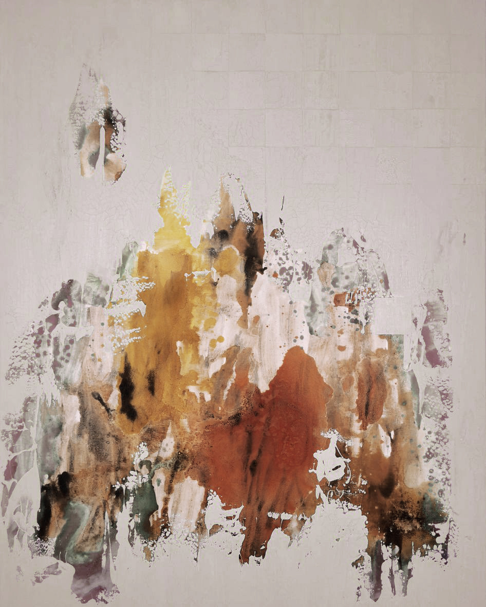 Murano Canvas Artwork — Original full-scale artwork