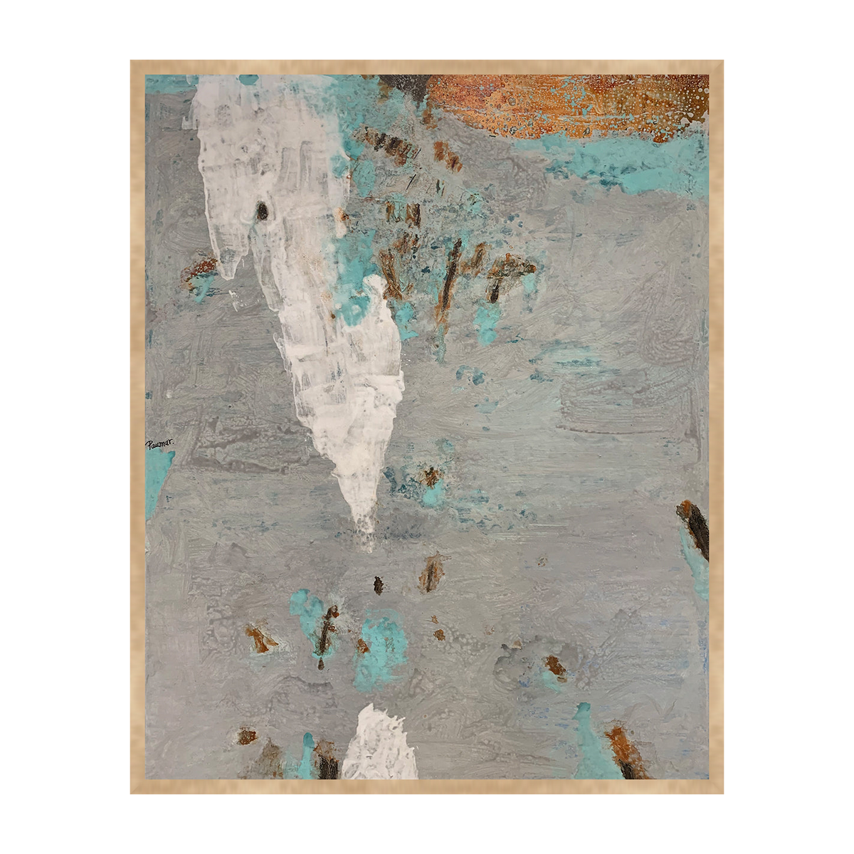 Alvoro Canvas Artwork – Oak