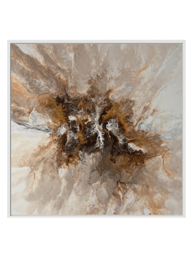 Oak Shimmer Canvas Print Artwork