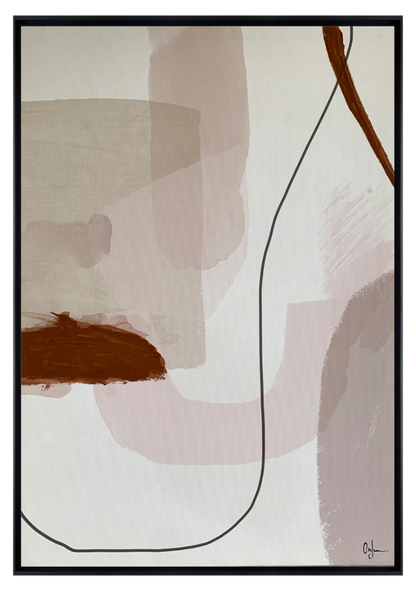 Siena Trace Canvas Artwork