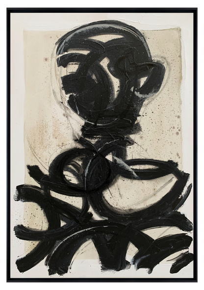 Interno Nero 1 Canvas Artwork