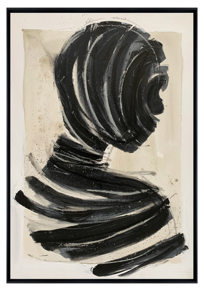 Interno Nero 2 Canvas Artwork