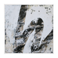 Arvento canvas artwork — White