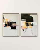 Cortile 1 & 2 Canvas Artwork - Set of 2