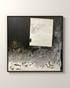 Cortile Canvas Artwork in a Black float frame | KUNAL TREHAN Casa Maison Home
