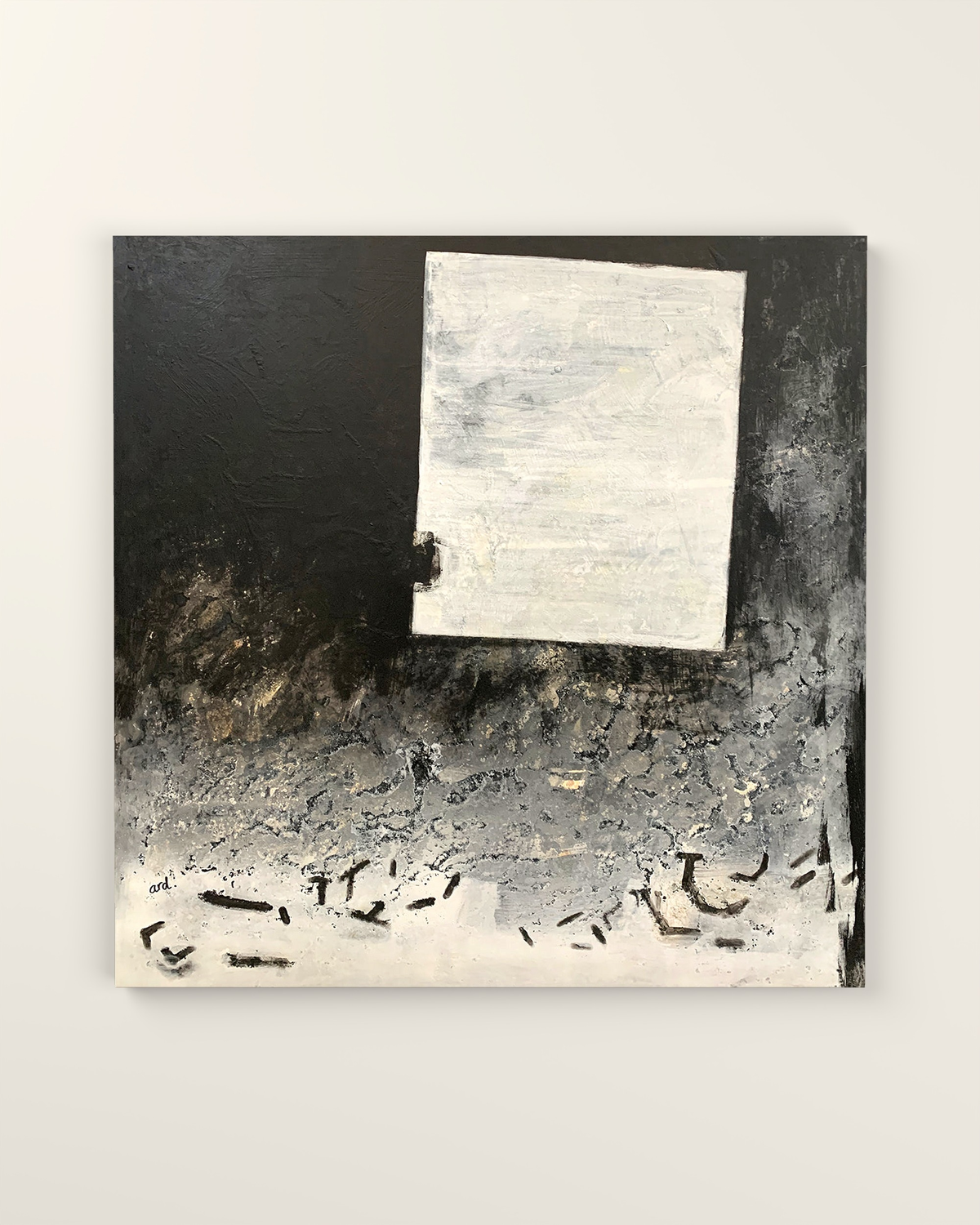Cortile Canvas Artwork without frame | KUNAL TREHAN Casa Maison Home