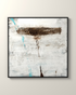 Érosion Céleste Canvas Artwork in a Black float frame | KUNAL TREHAN Casa Maison Home