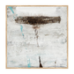 Erosion Celeste Canvas Artwork – Oak