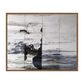 Fente Blanche Canvas Artwork – Walnut