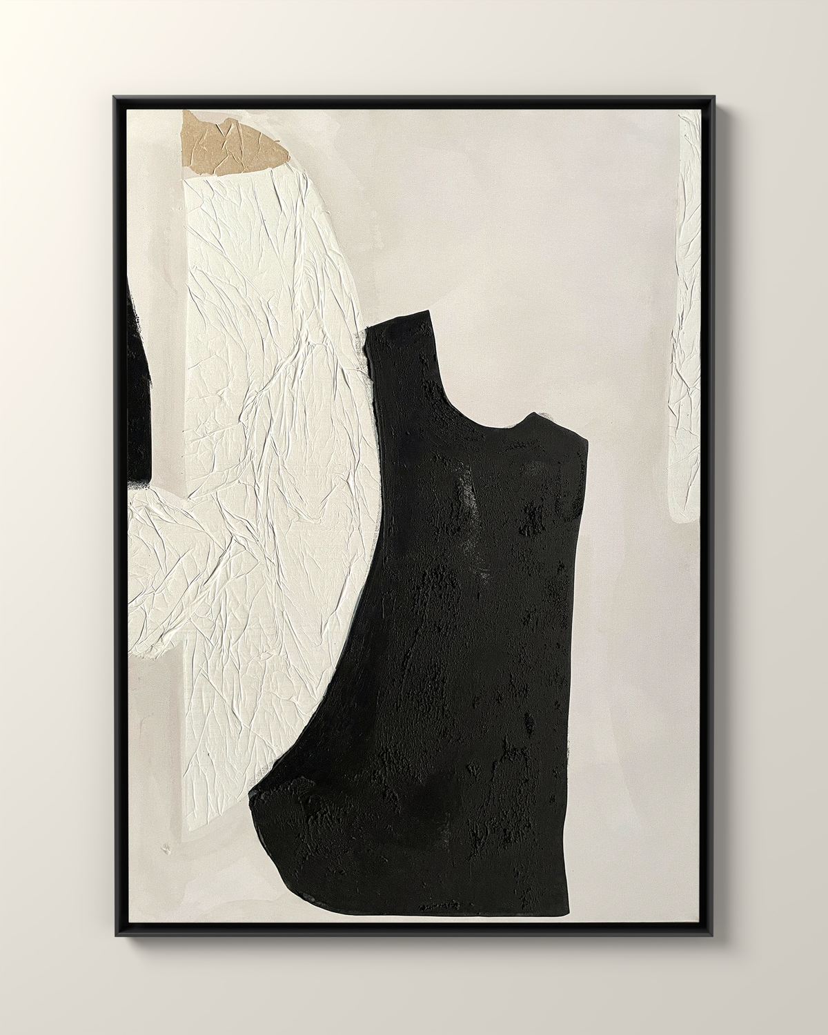 Forma Canvas Artwork in a Black frame | KUNAL TREHAN Casa Maison Home