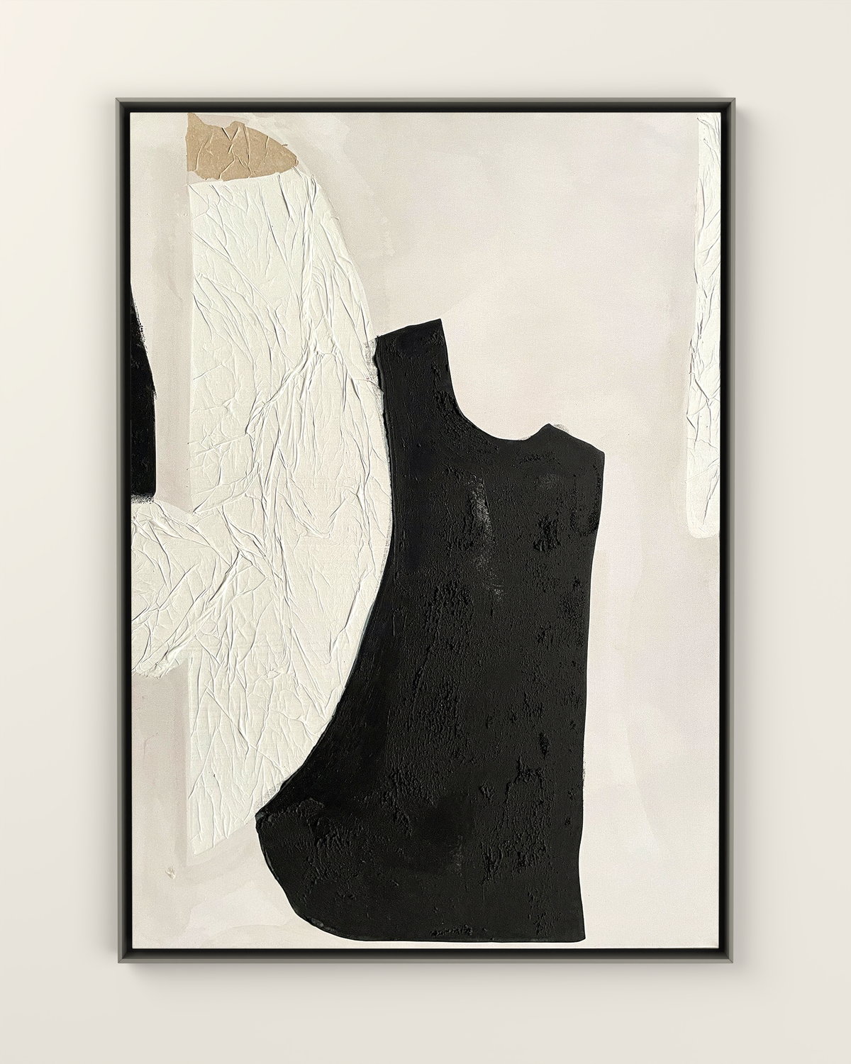 Forma Canvas Artwork in a Silver frame | KUNAL TREHAN Casa Maison Home