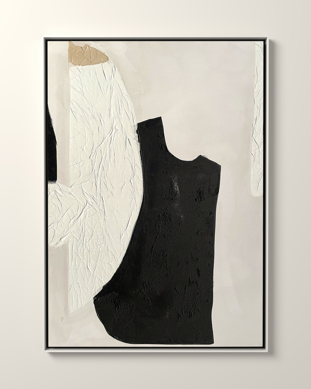 Forma Canvas Artwork in a White frame | KUNAL TREHAN Casa Maison Home