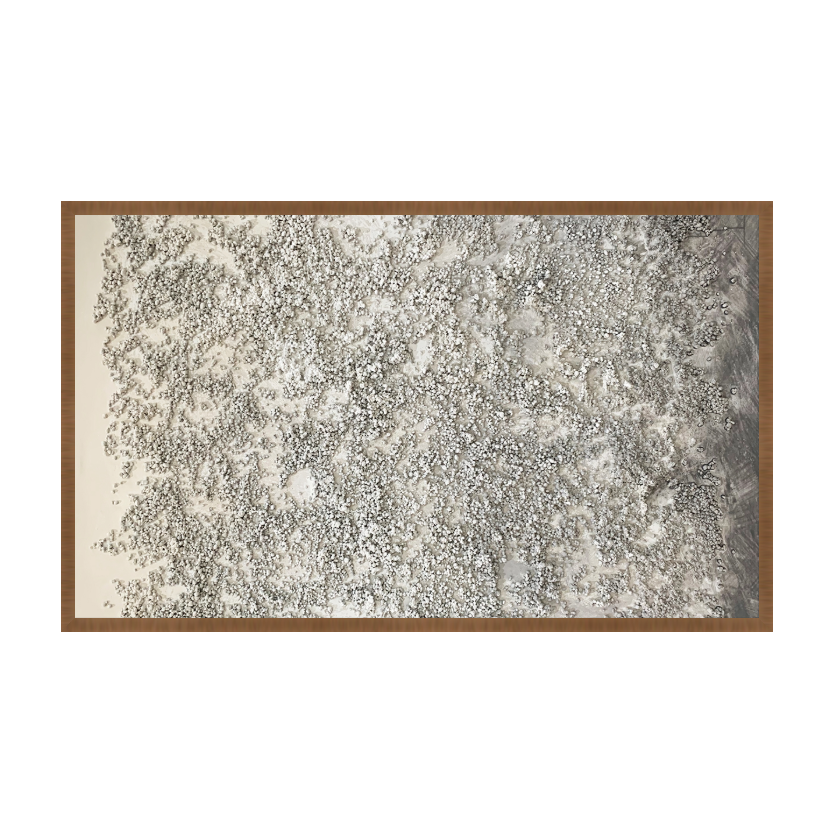 Galet Canvas Artwork – Walnut