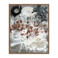 Grafico Brut Canvas Artwork – Walnut