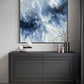 Ocean Navy Canvas Print Artwork