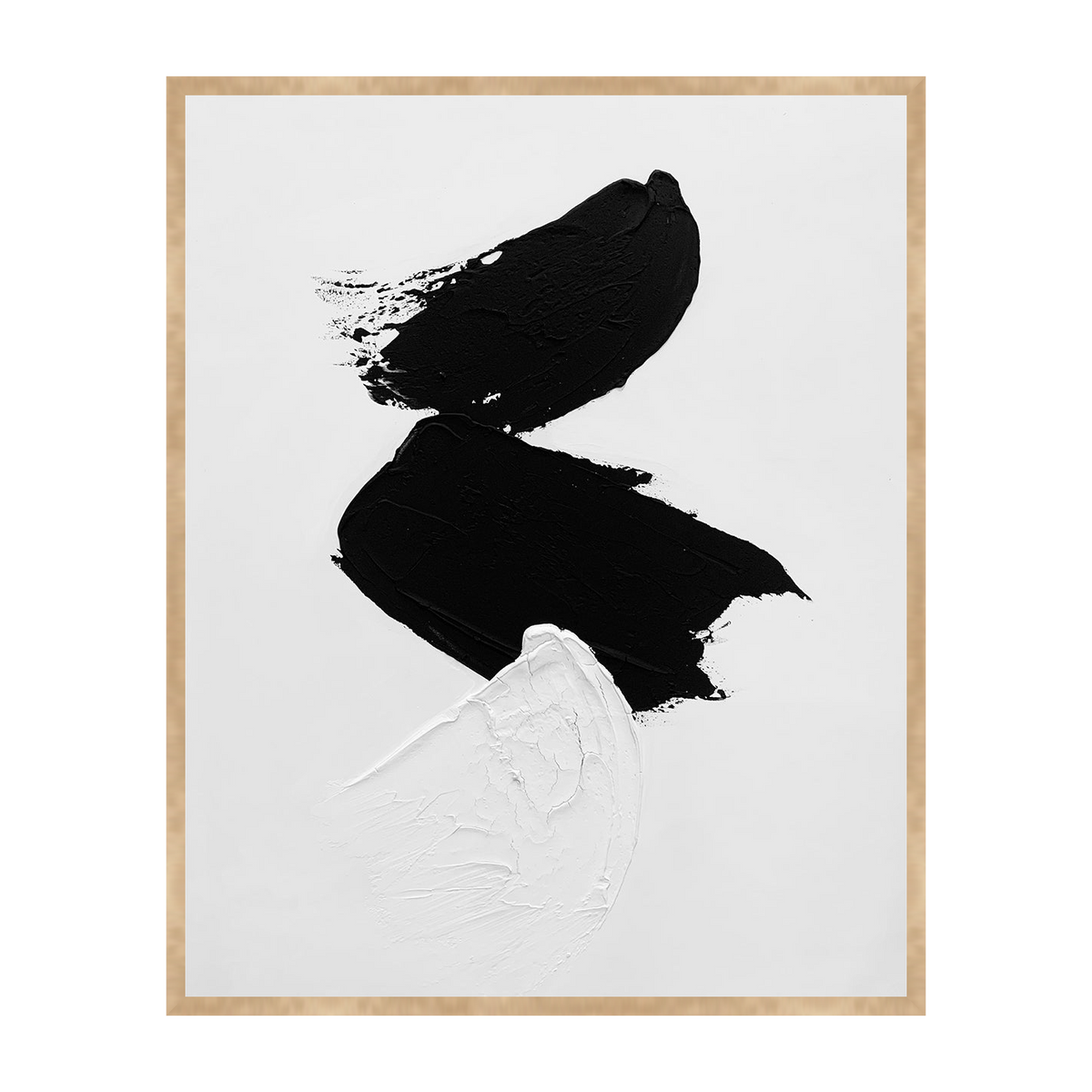 Inverso Canvas Artwork - Oak