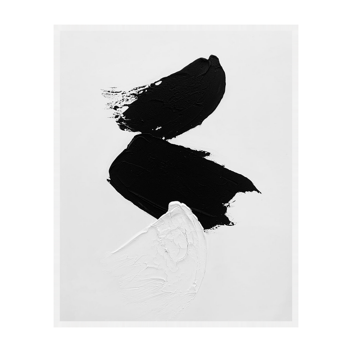 Inverso Canvas Artwork - White