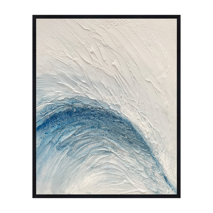 Ismara canvas artwork — Black