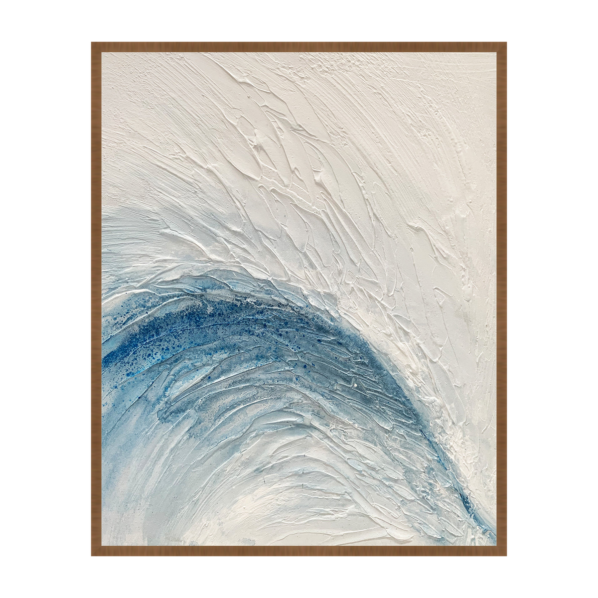 Ismara canvas artwork — Walnut