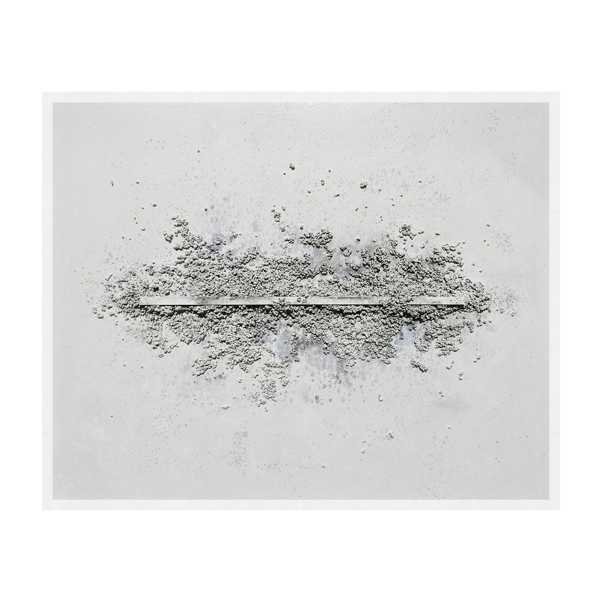 Ligne Claire Canvas Artwork – White