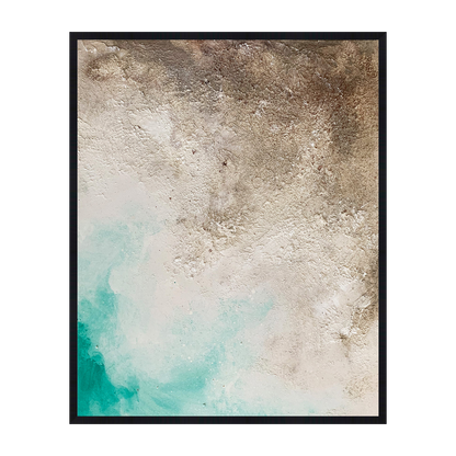 Lunair canvas artwork — Black