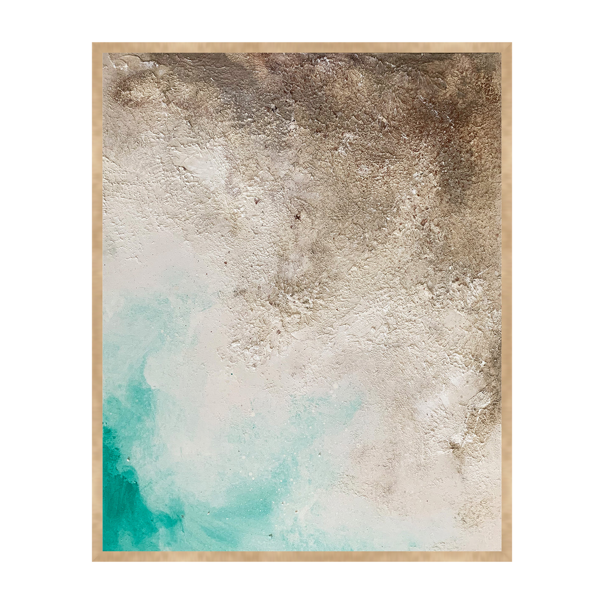 Lunair canvas artwork — Oak