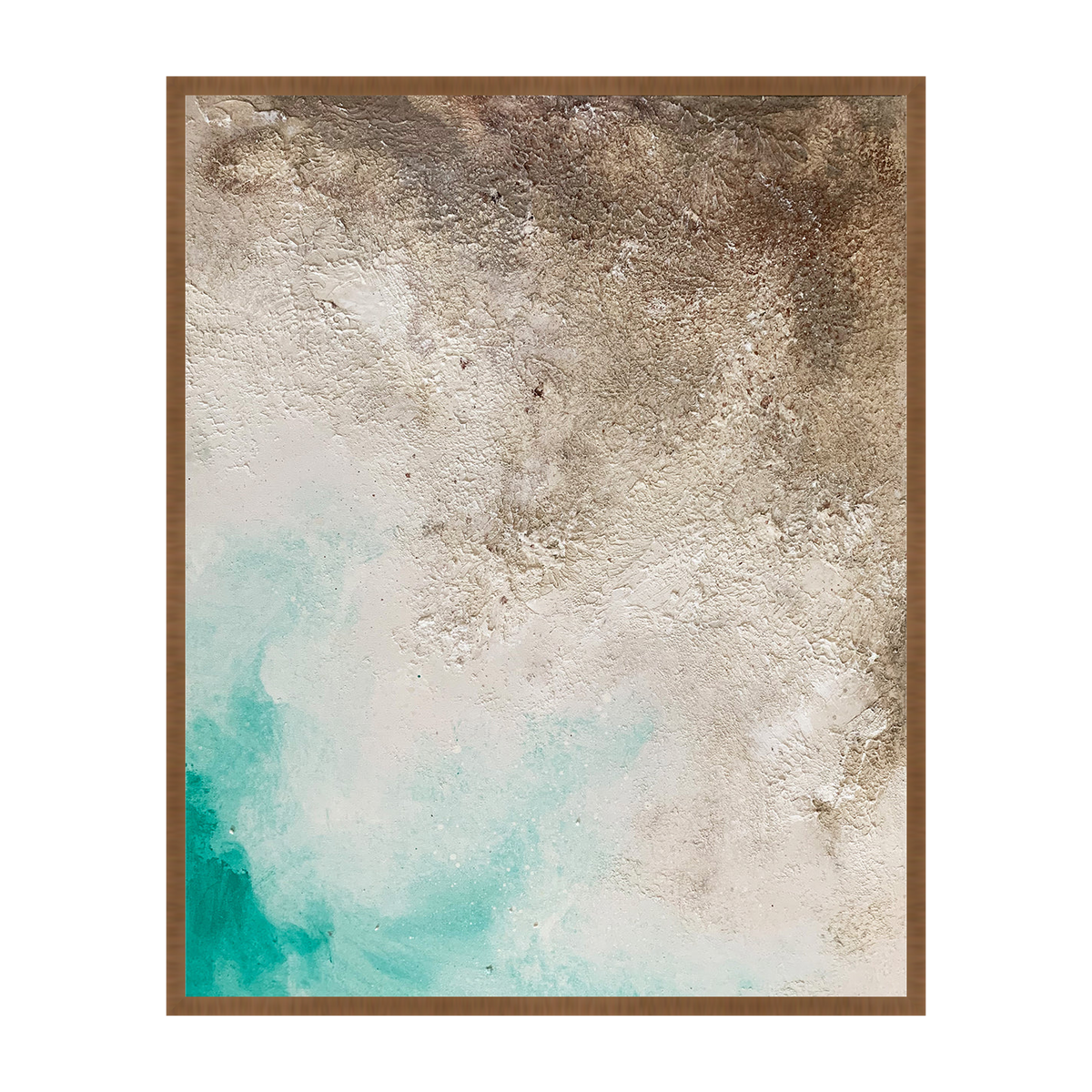 Lunair canvas artwork — Walnut