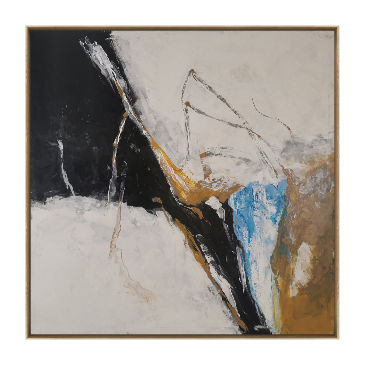 Lunaro canvas artwork — Oak