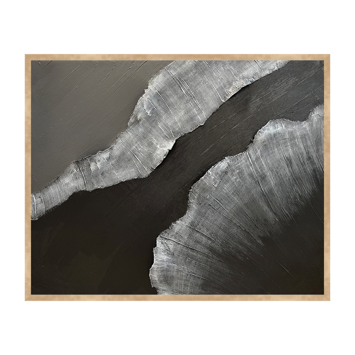 Marbesa Canvas Artwork - Oak