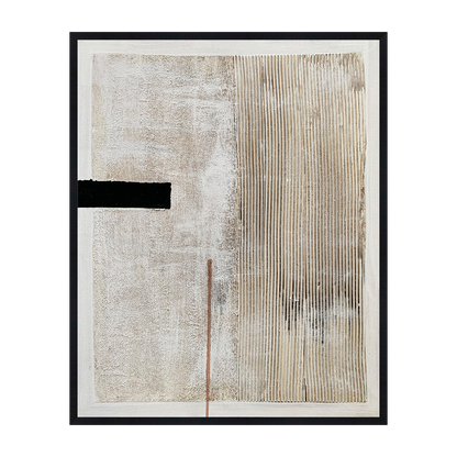 Monolithe Canvas Artwork – Black