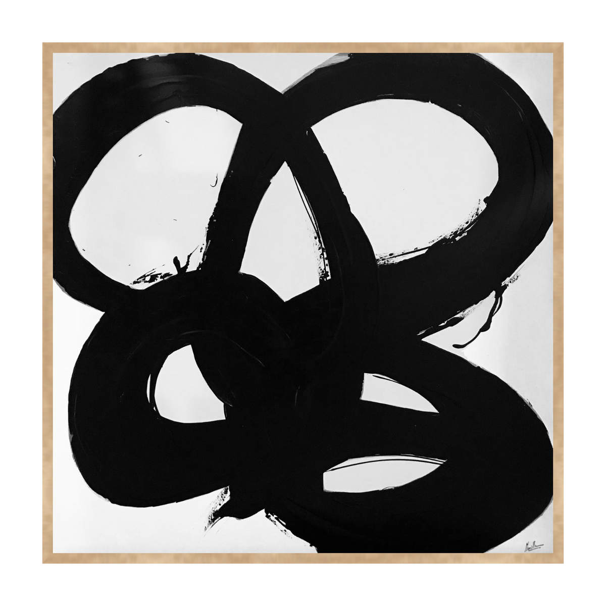 Neroletto canvas artwork — Oak